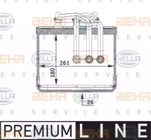 Теплообменник HELLA 8FH 351 311-211