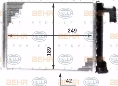 Теплообменник HELLA 8FH 351 312-331