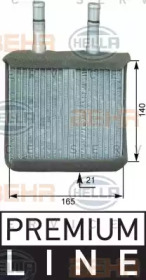 Теплообменник HELLA 8FH 351 313-791