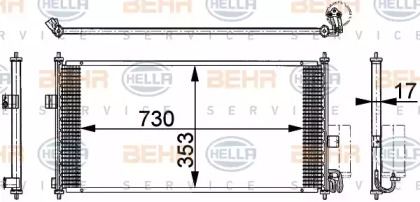 Конденсатор HELLA 8FC 351 317-751