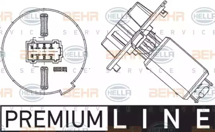 Резистор HELLA 9ML 351 321-551