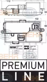 Регулятор HELLA 5HL 351 321-671