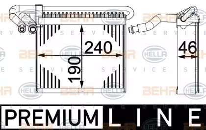 Испаритель HELLA 8FV 351 330-021