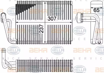 Испаритель HELLA 8FV 351 331-161