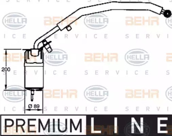 Осушитель HELLA 8FT 351 335-081