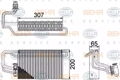 Испаритель HELLA 8FV 351 336-131