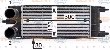 Теплообменник HELLA 8ML 376 700-081