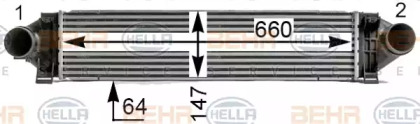 Теплообменник HELLA 8ML 376 700-121