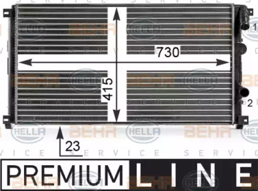 Теплообменник HELLA 8MK 376 700-311