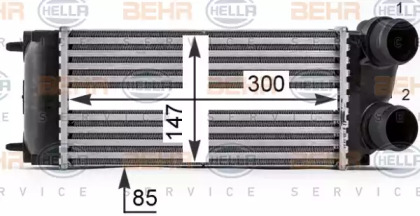 Теплообменник HELLA 8ML 376 700-511