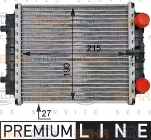 Теплообменник HELLA 8MK 376 701-301