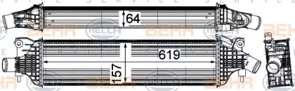 Теплообменник HELLA 8ML 376 701-561