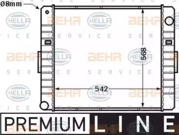 Теплообменник HELLA 8MK 376 704-611