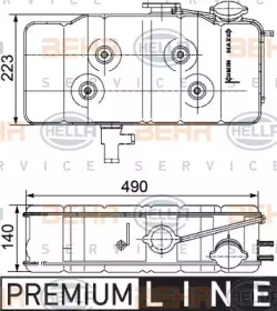 Резервуар HELLA 8MA 376 705-211