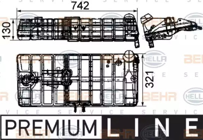 Резервуар HELLA 8MA 376 705-241