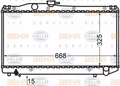 Теплообменник HELLA 8MK 376 705-751