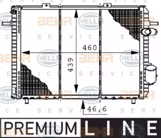 Теплообменник HELLA 8MK 376 706-401