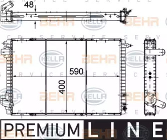 Теплообменник HELLA 8MK 376 706-501