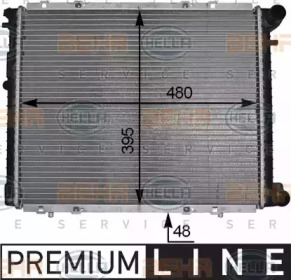 Теплообменник HELLA 8MK 376 706-511