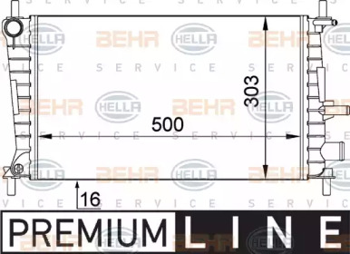 Теплообменник HELLA 8MK 376 707-321