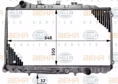 Теплообменник HELLA 8MK 376 708-021