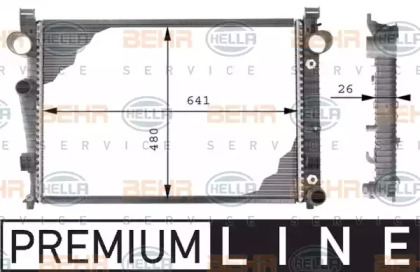 Теплообменник HELLA 8MK 376 710-281