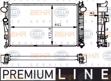 Теплообменник HELLA 8MK 376 710-291