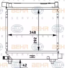 Теплообменник HELLA 8MK 376 710-634