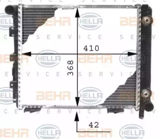 Теплообменник HELLA 8MK 376 711-334