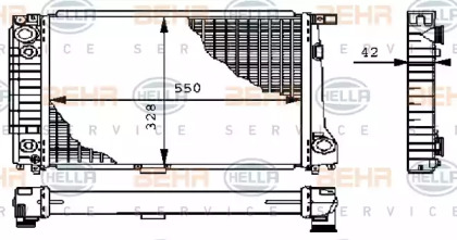 Теплообменник HELLA 8MK 376 711-661