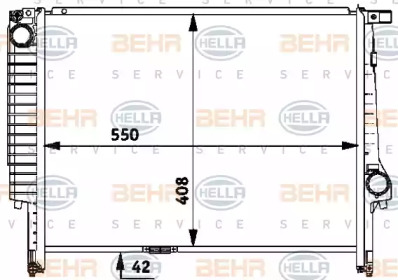 Теплообменник HELLA 8MK 376 712-171