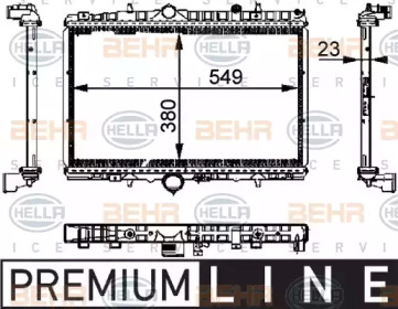 Теплообменник HELLA 8MK 376 714-391