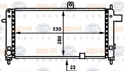 Теплообменник HELLA 8MK 376 715-671