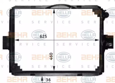 Теплообменник HELLA 8MK 376 717-551