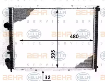 Теплообменник HELLA 8MK 376 717-771