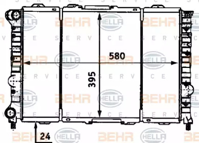 Теплообменник HELLA 8MK 376 718-121