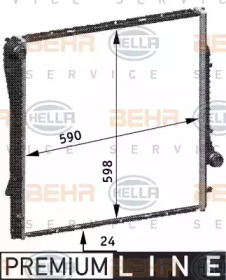 Теплообменник HELLA 8MK 376 718-761