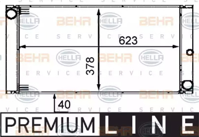 Теплообменник HELLA 8MK 376 719-011