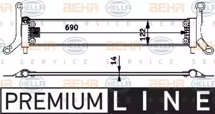 Теплообменник HELLA 8MK 376 719-051