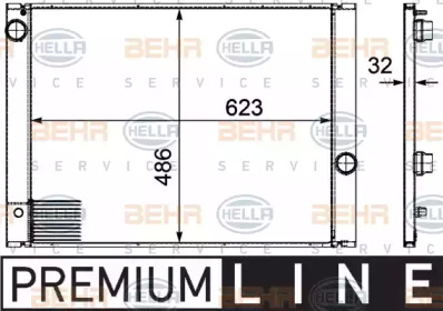 Теплообменник HELLA 8MK 376 719-131