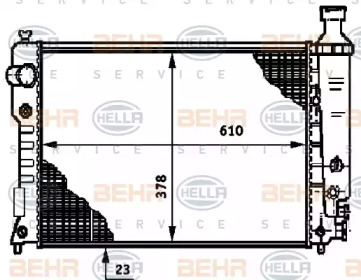 Теплообменник HELLA 8MK 376 719-611