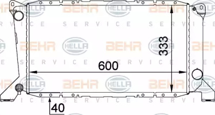 Теплообменник HELLA 8MK 376 720-211