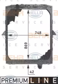 Теплообменник HELLA 8MK 376 721-501