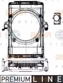 Теплообменник HELLA 8MK 376 722-201