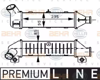 Теплообменник HELLA 8ML 376 723-251