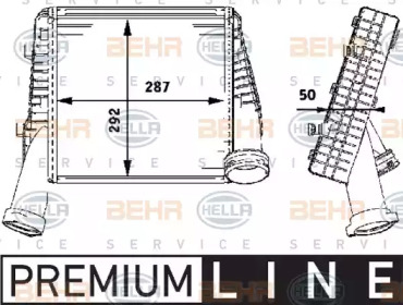 Теплообменник HELLA 8ML 376 723-481