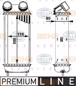 Теплообменник HELLA 8ML 376 723-561