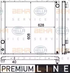 Теплообменник HELLA 8MK 376 727-521