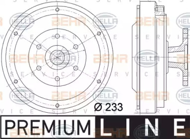 Сцепление HELLA 8MV 376 729-351