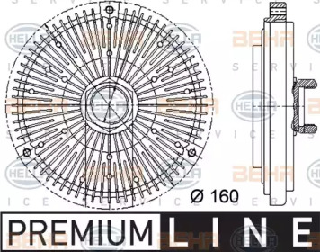 Сцепление HELLA 8MV 376 731-491